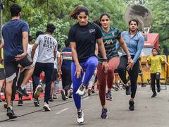 Wrestlers Protest: నిద్ర.. తిండీ.. ప్రాక్టీస్‌ - జంతర్‌మంతర్‌ వద్ద రెజ్లర్ల ఆందోళన తీరిది!