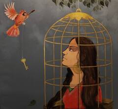 PHOTO : सोलापुरात महिलांच्या आरोग्याशी निगडित अनोखं चित्र प्रदर्शन