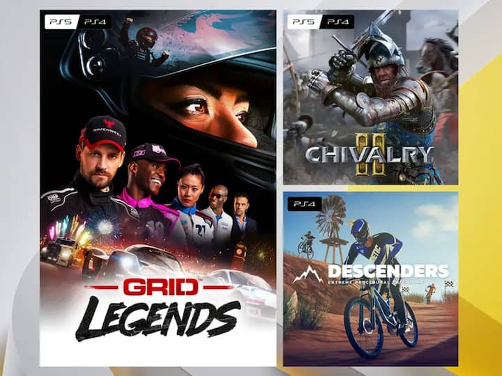 PS Plus May Free Games PlayStation Sony Grid Legends Chivalry