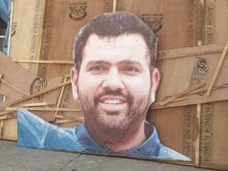 Rohit Sharma Birthday: रोहित शर्मा को फैन का 'तोहफा', हैदराबाद में बनाया 60 फीट लंबा कटआउट