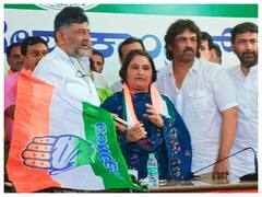 Karnataka Polls: Kannada Actor Shivarajkumar's Wife Geetha Joins Congress, To Campaign For Shivakumar