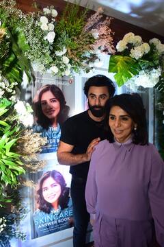 Spotted: मां नीतू कपूर संग बुक लॉन्च इवेंट में पहुंचे रणबीर, इस लुक में स्पॉट हुईं दिशा पाटनी, देखिए सेलेब्स की ये तस्वीरें