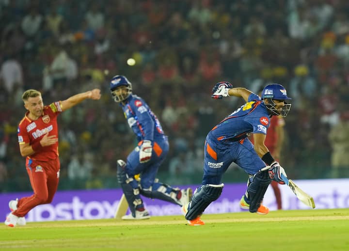 ஒட்டுமொத்த ஐபிஎல் தொடரில் இரண்டாவது அதிகபட்ச ஸ்கோரை (257) லக்னோ அணி பஞ்சாப் அணிக்கு எதிராக படைத்துள்ளது.