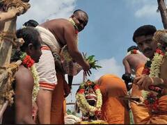 குளித்தலை அருகே தண்ணீர் பள்ளி முருக பெருமாள் கோவில் குடமுழுக்க விழா