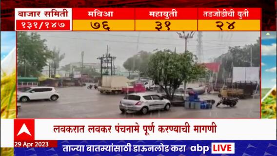 Saat Barachya Batmya :  जोरदार पावसानं शेतीचं नुकसान ते शेतात साठवून ठेवलेल्या कांद्याचं नुकसान
