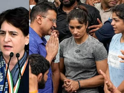 Delhi protest arvind kejriwal priyanka participate Wrestler harrasment Wrestlers protest: நாட்டை நேசிப்பவர்கள் மல்யுத்த வீராங்கனைகளின் போராட்டத்தில் பங்கேற்க வேண்டும் - அரவிந்த் கெஜ்ரிவால்