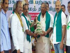 இயற்கை விவசாயிகளின் பாரம்பரிய நெல் திருவிழா- புதுச்சேரி சபாநாயகர் பங்கேற்று வாழ்த்து