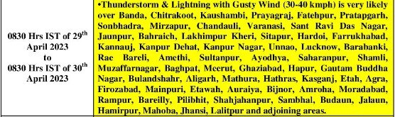 UP Weather Update: यूपी के इन 60 जिलों में येलो अलर्ट, बारिश के साथ ओले गिरने की संभावना, चलेंगी धूल भरी आंधी