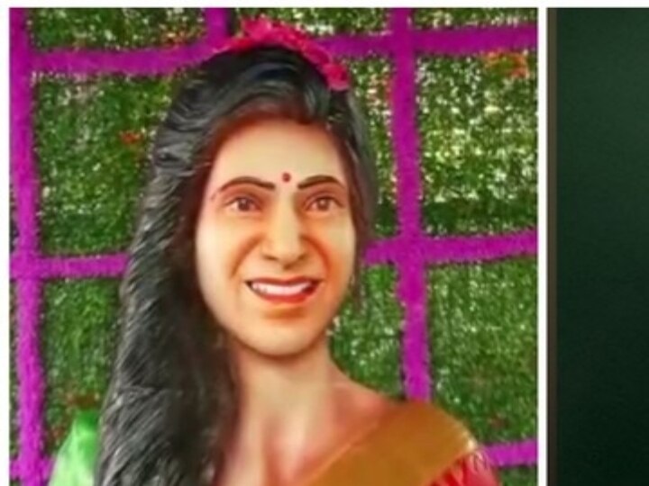 Samantha Temple:கஸ்தூரி மாதிரி இருக்கு..  பொதுமக்கள் கமெண்ட்டால் நொந்துபோன சமந்தா வெறியர்!