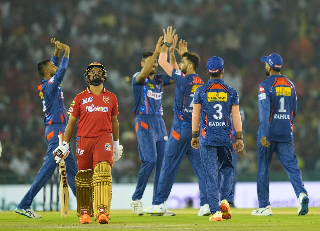 IPL 2023 Points Table team position statistics and other records 2023 ipl live marathi news IPL 2023 Points Table : लखनौचा पंजाबवर दणदणीत विजय; गुजरातसह चेन्नईलाही झटका, गुणतालिकेतील सध्याची स्थिती काय?