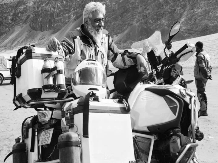 cinematographer Nirav Shah filming a documentary on ajith kumar's world tour Ajith Documentary:  ரசிகர்களுக்கு பிறந்தநாள் பரிசு.. ஆவணப்படமாகும் அஜித்தின் உலக சுற்றுலா..!