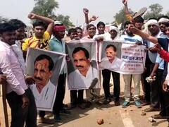 सैनी समाज ने मंत्री भजन लाल जाटव के पोस्टर पर पोती कालिख,विधानसभा चुनाव में वोट न देने का ऐलान