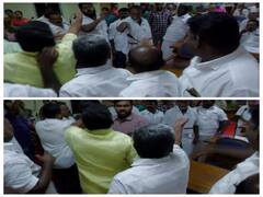 கலைஞருக்கு நெல்லையில் பேனா சின்னம்..! தீர்மானம் நிறைவேற்றம்..! மாநகராட்சி கூட்டத்தில் மோதல், கைகலப்பு...!