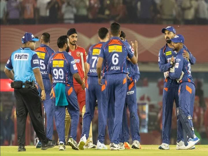 Punjab Kings (PBKS) were up against Lucknow Super Giants (LSG) in match 38 of IPL 2023 at the Punjab Cricket Association Stadium in Mohali. It was the visiting side who emerged victorious in this fixture, beating the home side by 56 runs. (Image Source: BCCI/IPLT20)