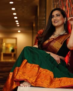 Manjusha: లంగాఓణిలో లవ్లీ యాంకర్ మంజూష