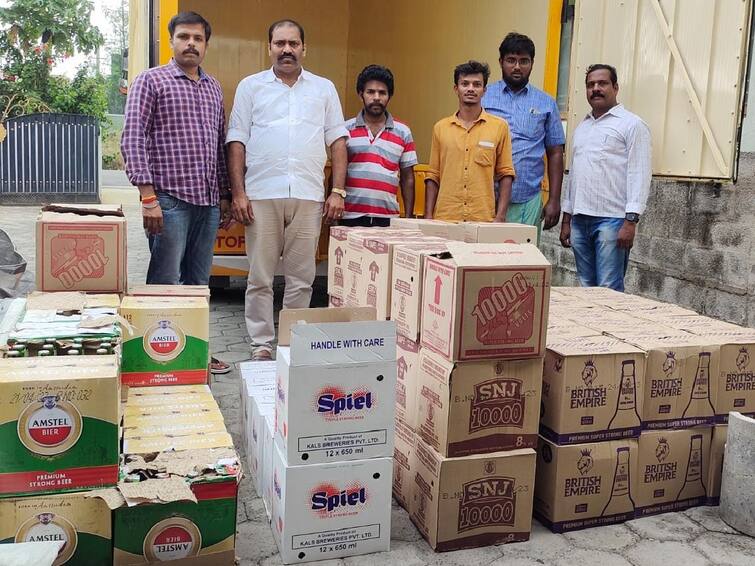 2.5 kg ganja chocolates and 1104 smuggled liquor bottles seized in Coimbatore Crime : கோவையில் 2.5 கிலோ கஞ்சா சாக்லேட்டுகள், 1104 கடத்தல் மதுபாட்டில்கள் பறிமுதல்.. விவரம் இதோ