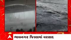 Bhavnagar : ભાવનગર જિલ્લમાં પવન સાથે ભારે વરસાદ પડ્યો