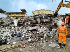 Bhiwandi Building Collapse: Death Toll Rises To 4 As Rescue Ops Underway, 14 Rescued So Far — SEE PICS