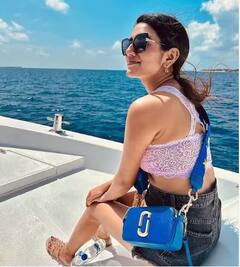 Priya Prakash Varrier : ਮਾਲਦੀਵ 'ਚ ਚਿਲ ਕਰਦੀ ਨਜ਼ਰ ਆਈ 'ਵਿੰਕ ਗਰਲ' ਪ੍ਰਿਆ ਪ੍ਰਕਾਸ਼ ਵਾਰੀਅਰ