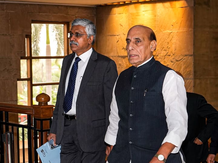 Union Defence Minister Rajnath Singh To Visit Maldives Will Review Bilateral Talks Amid China Increasing Influence Narendra Modi Rajnath Singh To Hand Over Patrol Vessel, Landing Craft To Maldives Amid 3-Day Visit From May 1