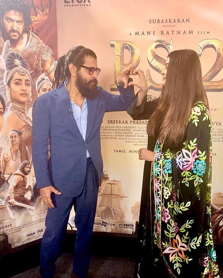 Aishwarya and Vikram who also co-starred in Mani Ratnam's 'Raavan' have been earning accolades for their impeccable acting in PS-2. Their fans are already rooting for them to work again, soon.