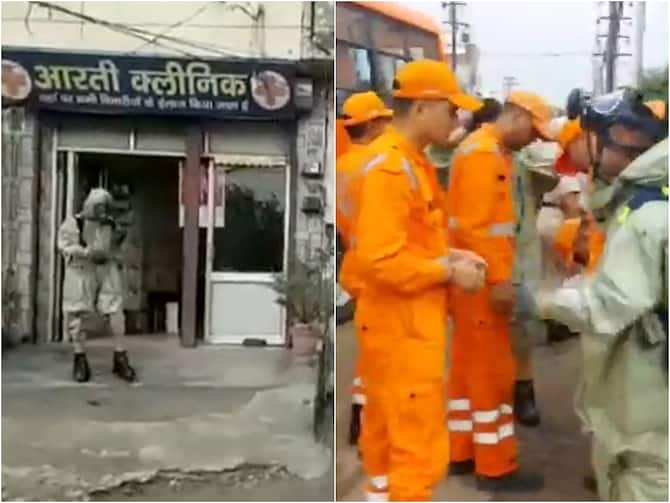 Ludhiana Gas Leak Incident Today 9 Dead 11 Sick Gas Leak Punjab Ludhiana  Police NDRF Team Reach Spot