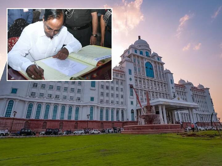 Telangana CM KCR, Ministers to signs on key files after New secretariat inaguration New Secretariat News: కొత్త సెక్రటేరియట్‌లోకి వెళ్లగానే సీఎం, మంత్రుల తొలి సంతకాలు ఈ ఫైల్స్‌పైనే!