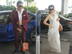 Celebs Airport Look: कंगना रनौत से लेकर गोविंदा तक, एयरपोर्ट पर इस लुक में नजर आए ये सेलेब्स