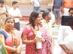 बीजेपी की इस 'ब्यूटी क्वीन' उम्मीदवार की हो रही हर जगह चर्चा, विपक्ष पर जमकर बोल रहीं हमला