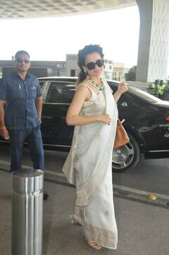 Celebs Airport Look: कंगना रनौत से लेकर गोविंदा तक, एयरपोर्ट पर इस लुक में नजर आए ये सेलेब्स