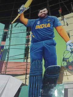 Rohit Sharma: హైదరాబాద్‌లో రోహిత్‌ శర్మ 60 ఫీట్‌ కటౌట్‌! ఫ్యానిజం @ పీక్స్‌!