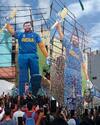 60 Feet Cutout Of Rohit Sharma Hyderabad Sudarshan Theatre: ఫ్యాన్స్ సంబరాలు రచ్చ రచ్చే!