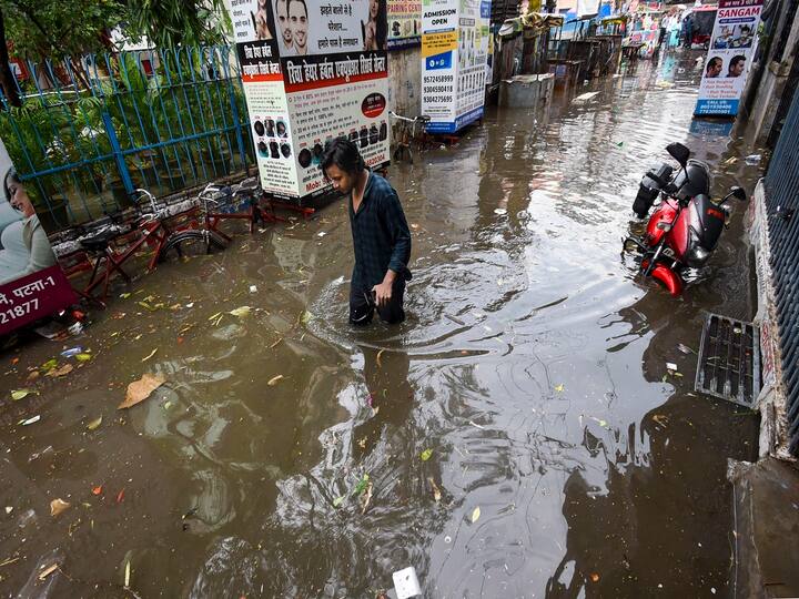 Waterlogging incidents have been reported in several locations throughout the state capital. For the past few days, several parts of Bihar have experienced continuous rainfall. (Image Source: PTI)