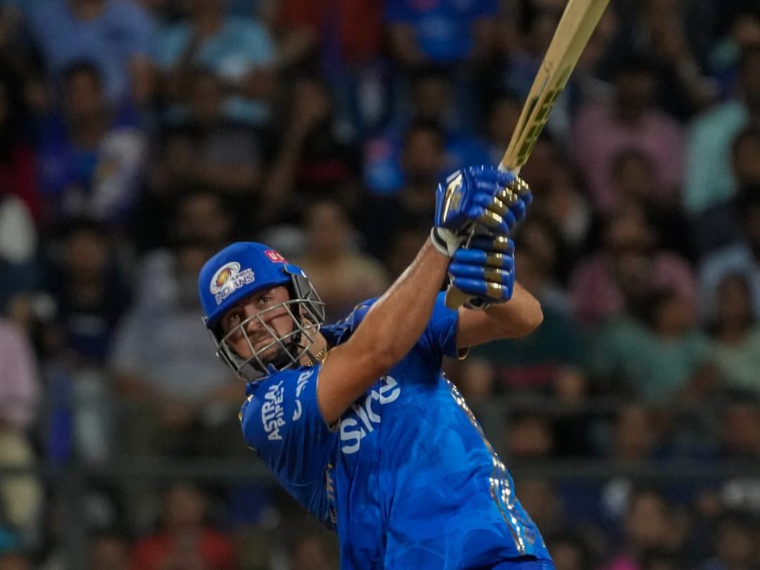 WATCH | 6,6,6: Tim David's Three Consecutive Sixes In Final Over Of MI vs RR IPL 2023 Match IPL 2023 RR vs MI Watch Viral video of Tim David's Three Consecutive Sixes In Final Over Of MI vs RR IPL 2023 Match WATCH | 6,6,6: Tim David's Three Consecutive Sixes In Final Over Of MI vs RR IPL 2023 Match