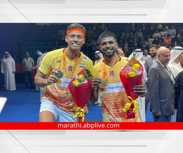 satwiksairaj rankireddy and chirag shetty wrote history win gold medal in badminton asia championship Badminton Asia Championship : सात्विक-चिरागची ऐतिहासिक कामगिरी, बॅडमिंटन एशिया चॅम्पियनशिपमध्ये 58 वर्षांनंतर भारताला सुवर्णपदक