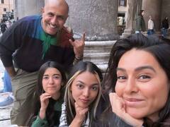 रोम में चिल करती नजर आईं एक्ट्रेस सबा आजाद और शिबानी दांडेकर, विशाल ददलानी संग शेयर की फोटोज