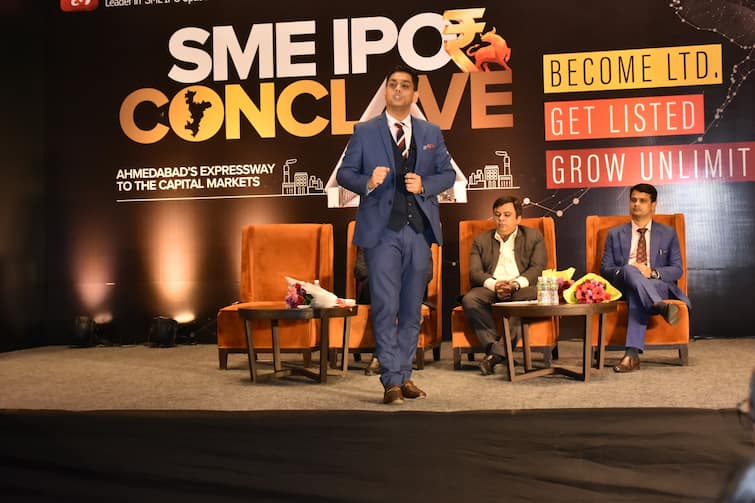 SME IPO Conclave held in Ahmedabad check details SME IPO Conclave: IPO વિશેની ગેરમાન્યતા દૂર કરવા અમદાવાદમાં એસએમઈ આઈપીઓ કોન્કલેવ યોજાઈ