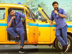 'భోళా శంకర్' మేడే స్పెషల్: టాక్సీ డ్రైవర్ గా స్టైలిష్ లుక్ లో మెగాస్టార్