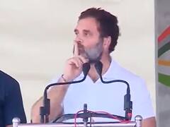 Karnataka Polls: Rahul Gandhi Pauses His Speech Upon Hearing Azaan In Tumakuru — Watch