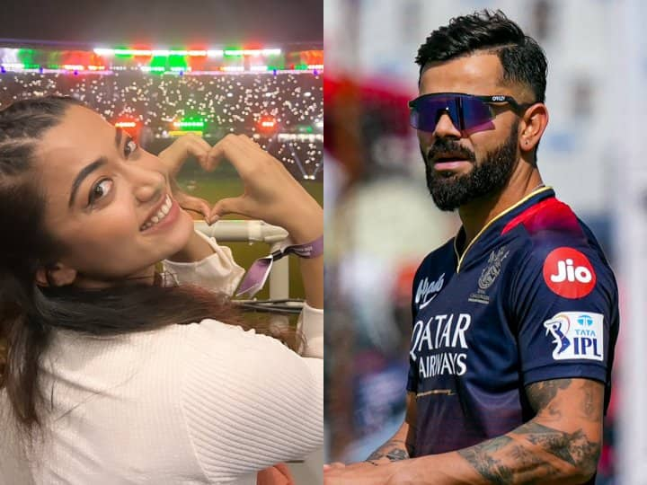 IPL 2023 Rashmika Mandanna says his favorite team is royal challengers bangalore virat kohli IPL 2023: आईपीएल की किस टीम की फैन हैं Rashmika Mandanna? विराट कोहली का नाम लेकर खोला राज