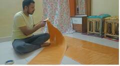 Happy Labour Day 2023 : महाराष्ट्र दिनानिमित्त कणकवली गावातील नदीच्या दगडापासून साकारले स्टोन आर्ट