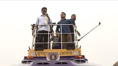 Abhishek Banerjee: গাড়ির ছাদ থেকে ইটাহারে প্রচার অভিষেক বন্দ্যোপাধ্যায়ের