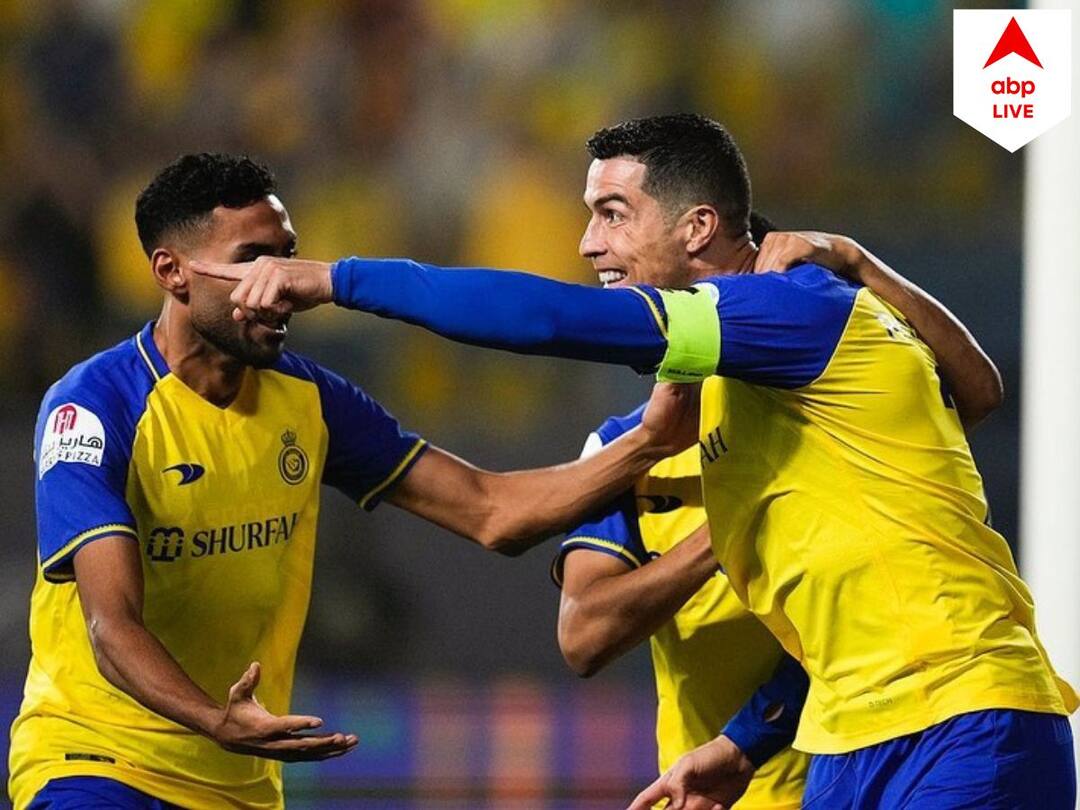 Cristiano Ronaldo goes berserk and berates referee after being denied penalty for Al-Nassr against Al-Raed Cristiano Ronaldo: রোষের মুখে এবার রেফারি, মাঠে ফের মেজাজ হারিয়ে বিতর্কে জড়ালেন রোনাল্ডো