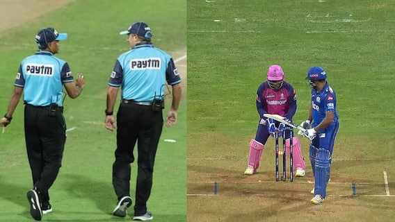 Rohit Sharma Bowled vs Rajasthan Royals: Sandeep Sharma బౌలింగ్ లో రోహిత్ ఔటా కాదా..?