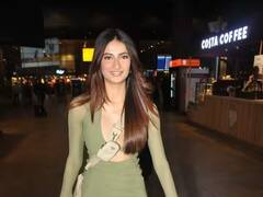 Palak Tiwari Pics: એરપોર્ટ પર પહેલીવાર વનપીસ ડ્રેસમાં સ્પૉટ થઇ પલક તિવારી, તસવીરો જોઇને તમે પણ કહેશો - 'ઓહ માય ગૉડ'