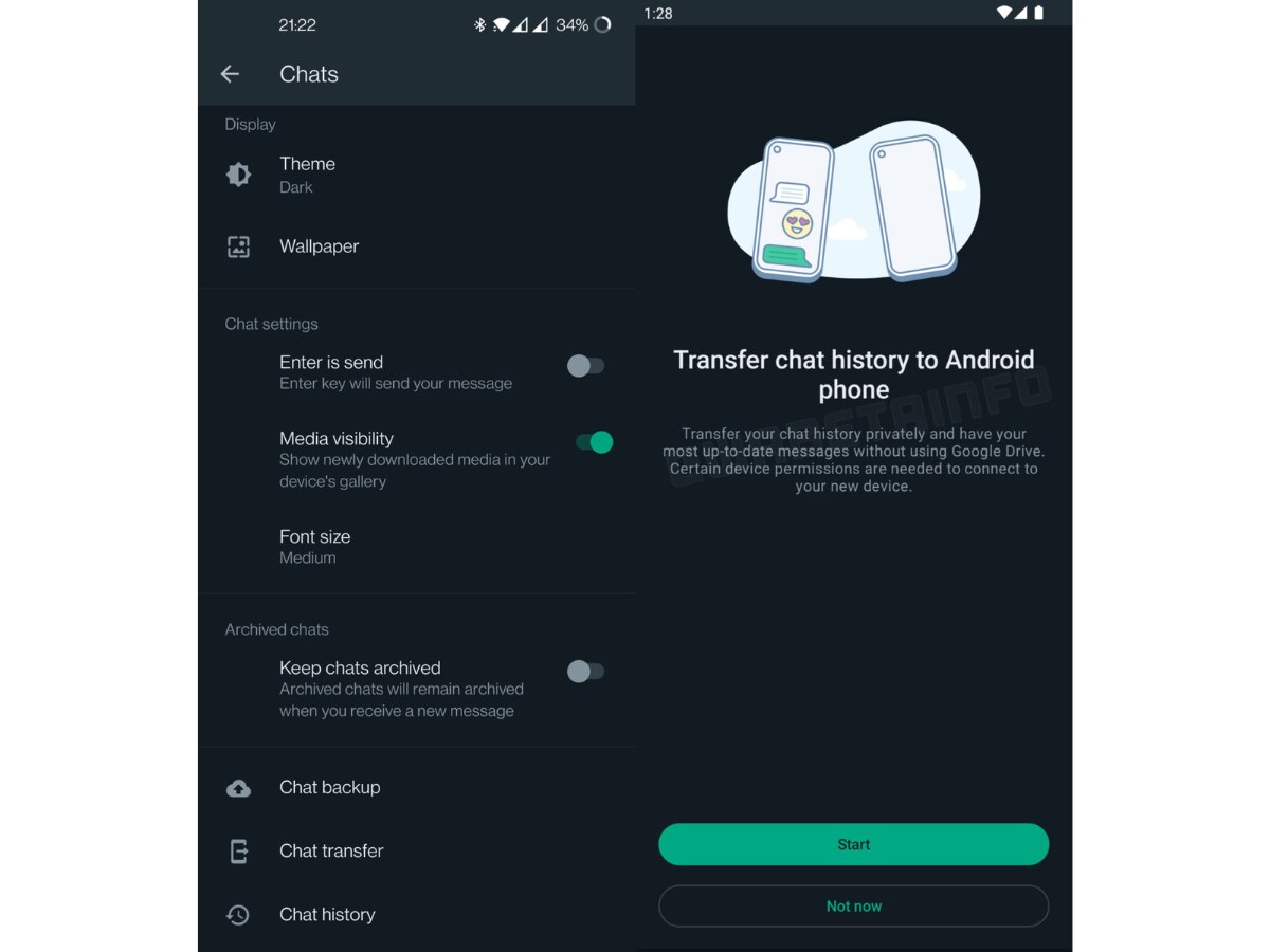 Users May Soon Be Able To Transfer WhatsApp Chats Without Backing Up On Google Drive