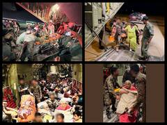Operation Kaveri: IAF Rescues Elderly Woman Aged 108, Others Over 90 Yrs From Sudan — IN PICS