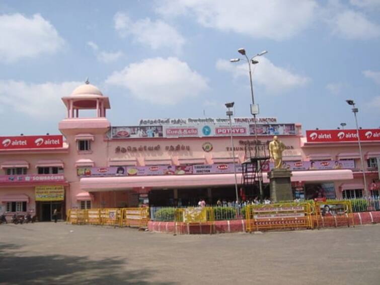 100 crore collection..! Nellai Junction Railway Station, which has set a record in quality...! Nellai Station : 100 கோடிக்கு வசூல்..! தரத்தில்  சாதனை படைத்த நெல்லை சந்திப்பு ரயில் நிலையம்..