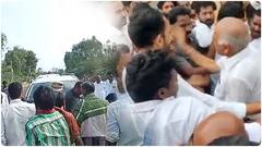 Slippers On MLA Shankar Narayana Convoy: వైసీపీ ఎమ్మెల్యేలకు 2 చోట్ల చేదు అనుభవాలు