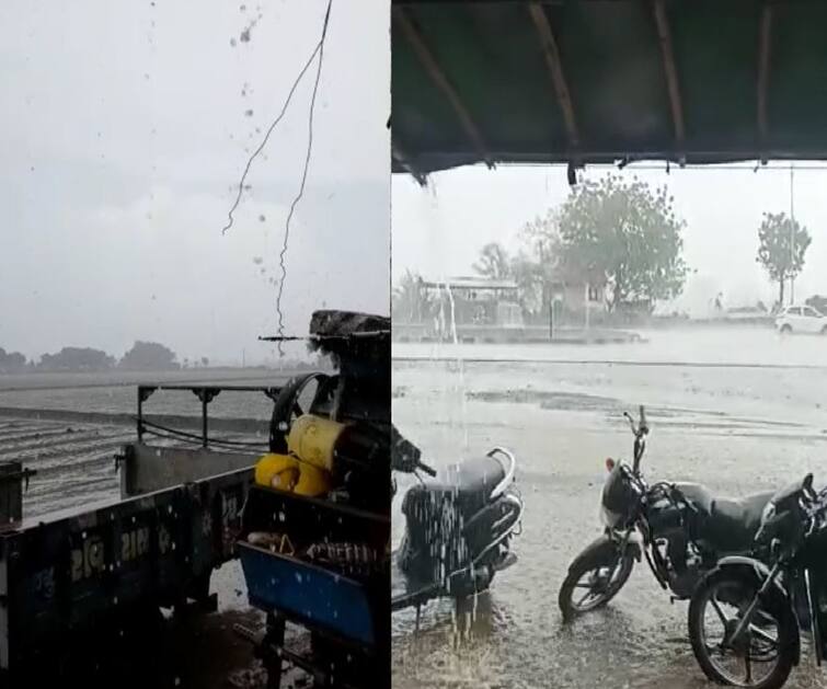 Gujarat Unseasonal Rain:  Where unseasonal rain fell in Gujarat, know in one click Unseasonal Rain: ગુજરાતમાં ક્યાં ક્યાં પડ્યો કમોસમી વરસાદ, જાણો એક ક્લિકમાં